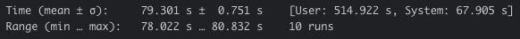Sample of benchmark for @90poe/jest-performant-warnings-stats-reporter