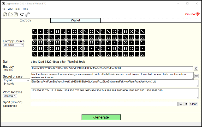 CryptoCalc Demo
