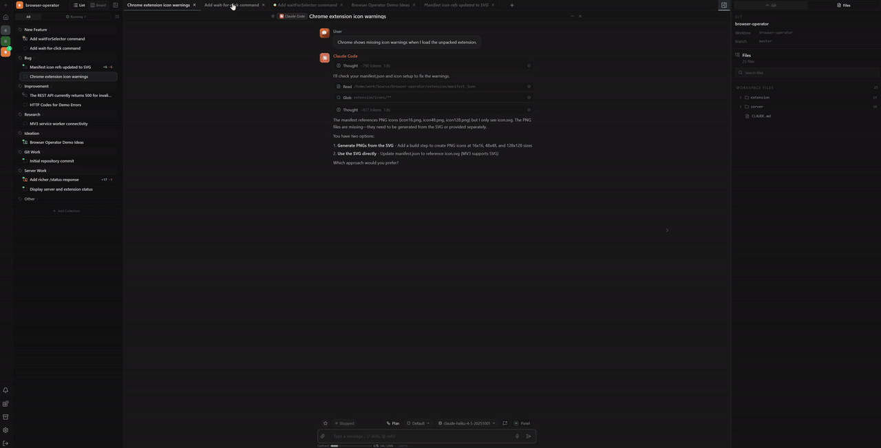 Drag-and-drop multi-panel workspace
