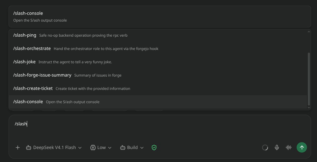Slash screenshot 2