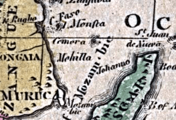 1808 Map of Africa