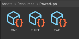 Powerups in Resources