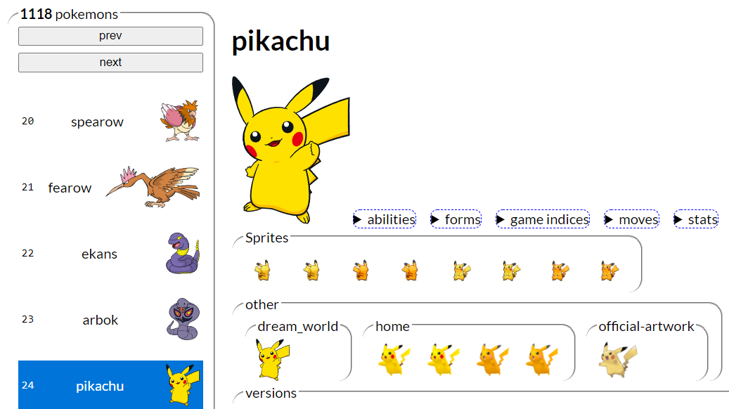 PokéAPI Explorer