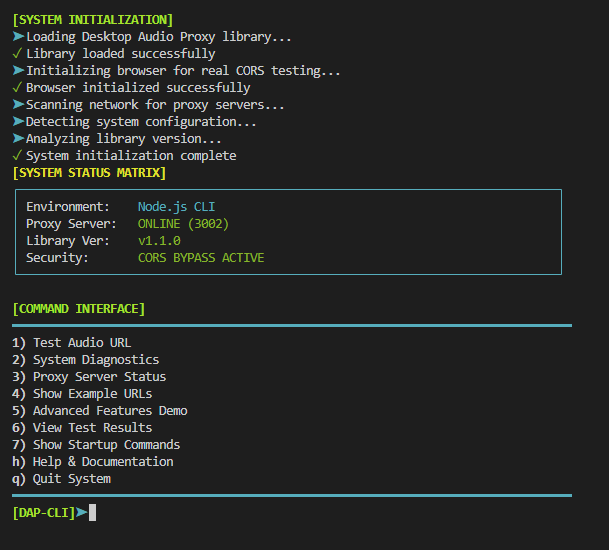 CLI Demo - CORS Testing