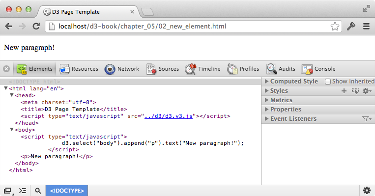 Web inspector, again