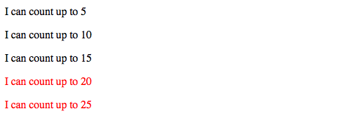 Dynamically styled paragraphs