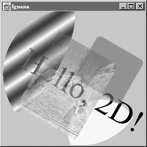 Exercising the 2D API