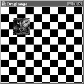 The DragImage application