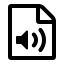 /black/png/64/file-sound-o.png