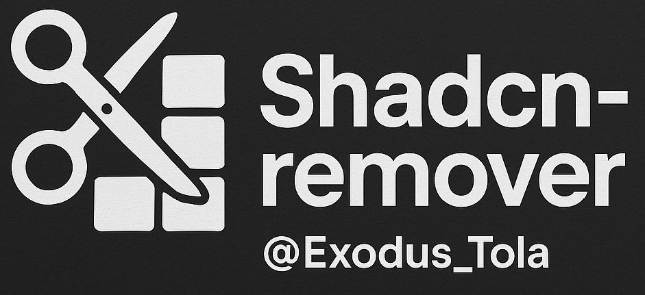 shadcn-remover Logo